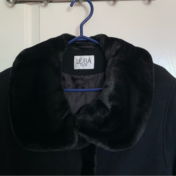 Black Faux Fur Coat - Picture 2 of 4